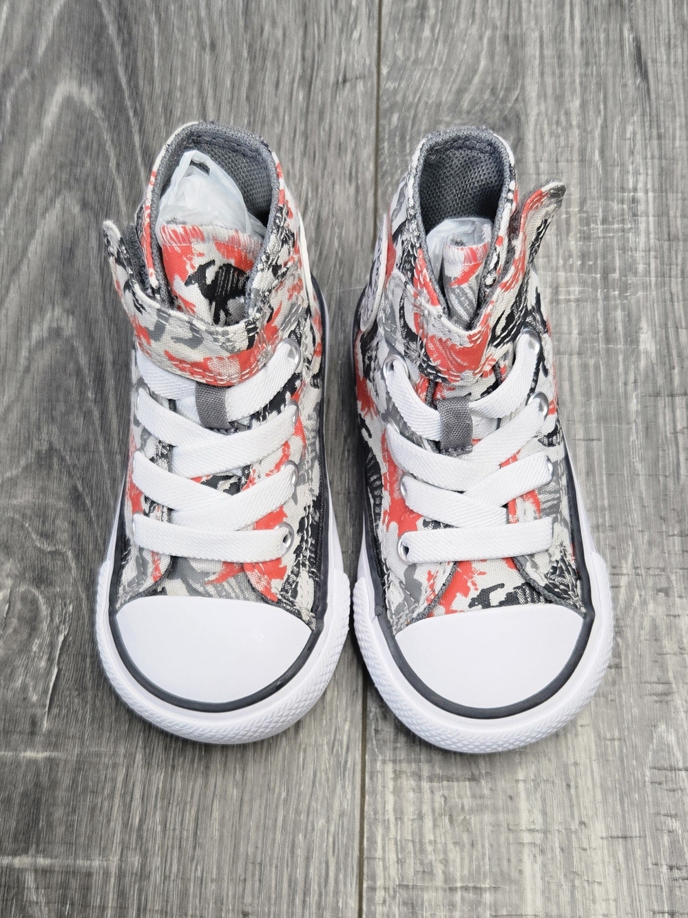 Converse Chuck Taylor All Star Dinosaur Daze High Top Toddler Shoes Size 5 NWOT